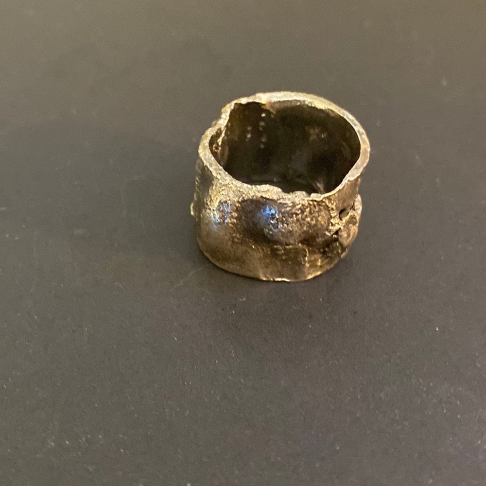 One of a kind sterling silver ring